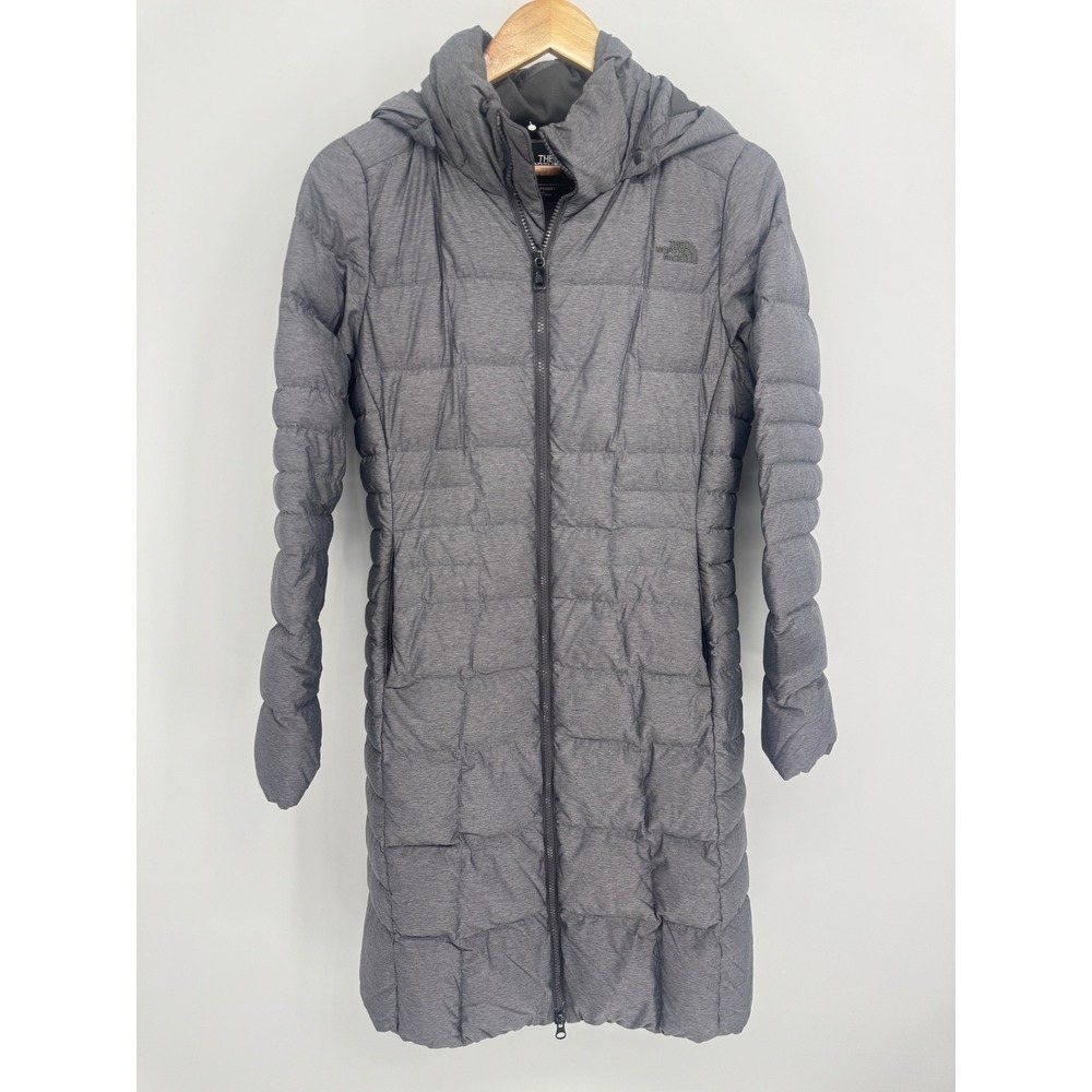 The North Face Metropolis Parka Coat Women S Grey Quilted Down Puffer Insulated